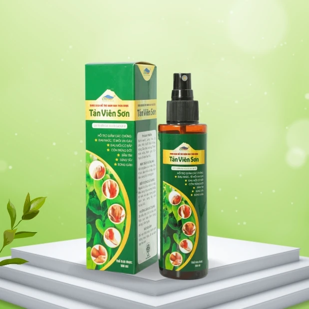 Dung Dịch Hỗ Trợ Giảm Đau Thảo Dược Tản Viên Sơn (Dạng Xịt)