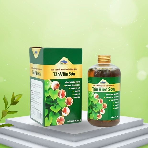 Dung Dịch Hỗ Trợ Giảm Đau Thảo Dược Tản Viên Sơn
